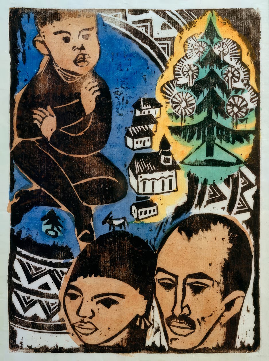 Natale  da Max Pechstein