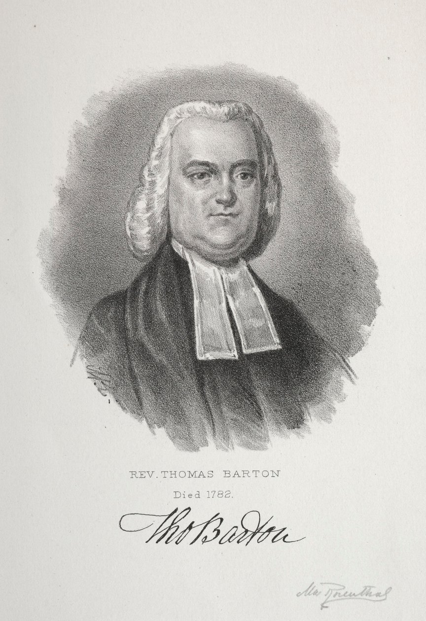Rev. Thomas Barton da Max Rosenthal