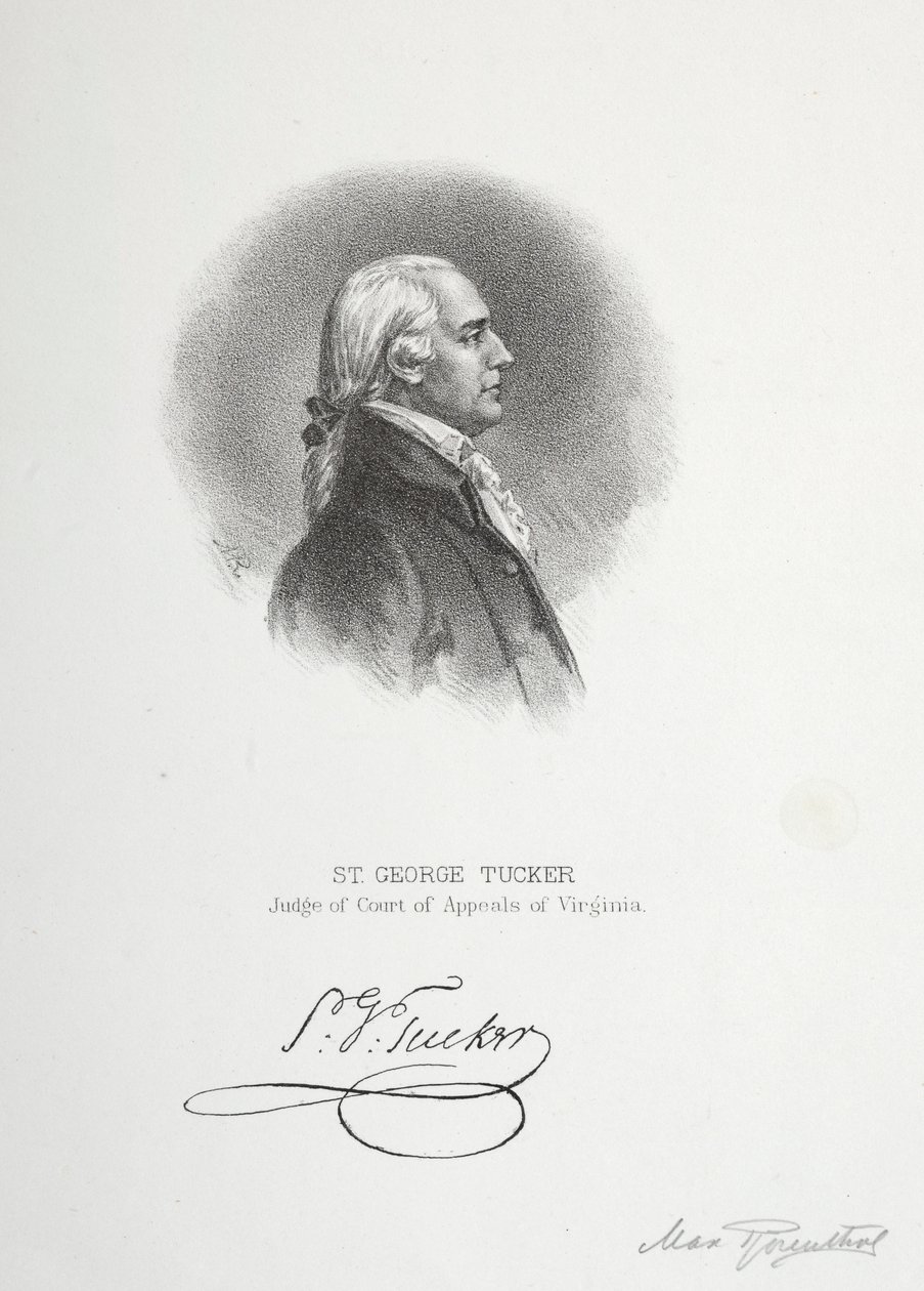 St. George Tucker, Giudice della Corte d