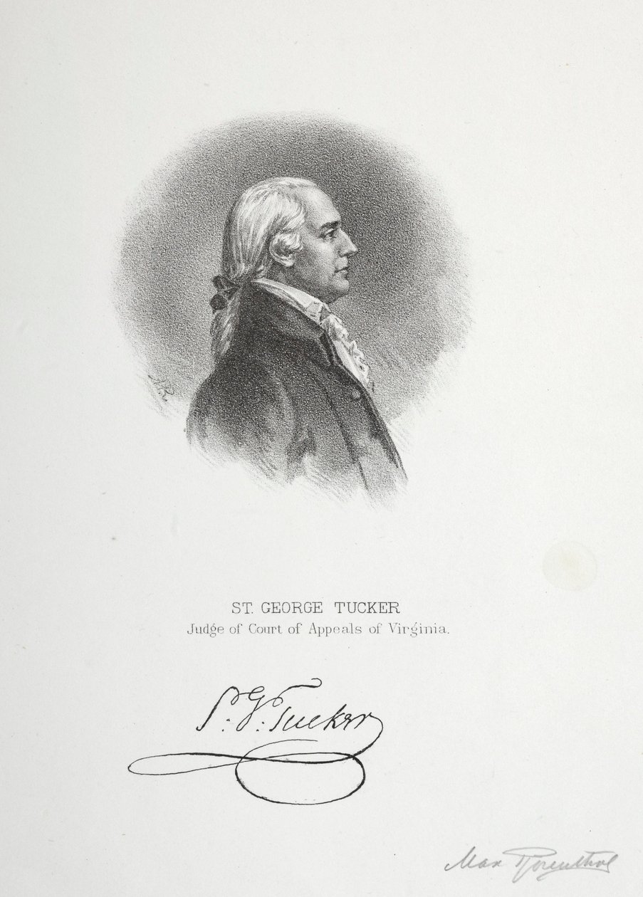 St. George Tucker, Giudice della Corte d