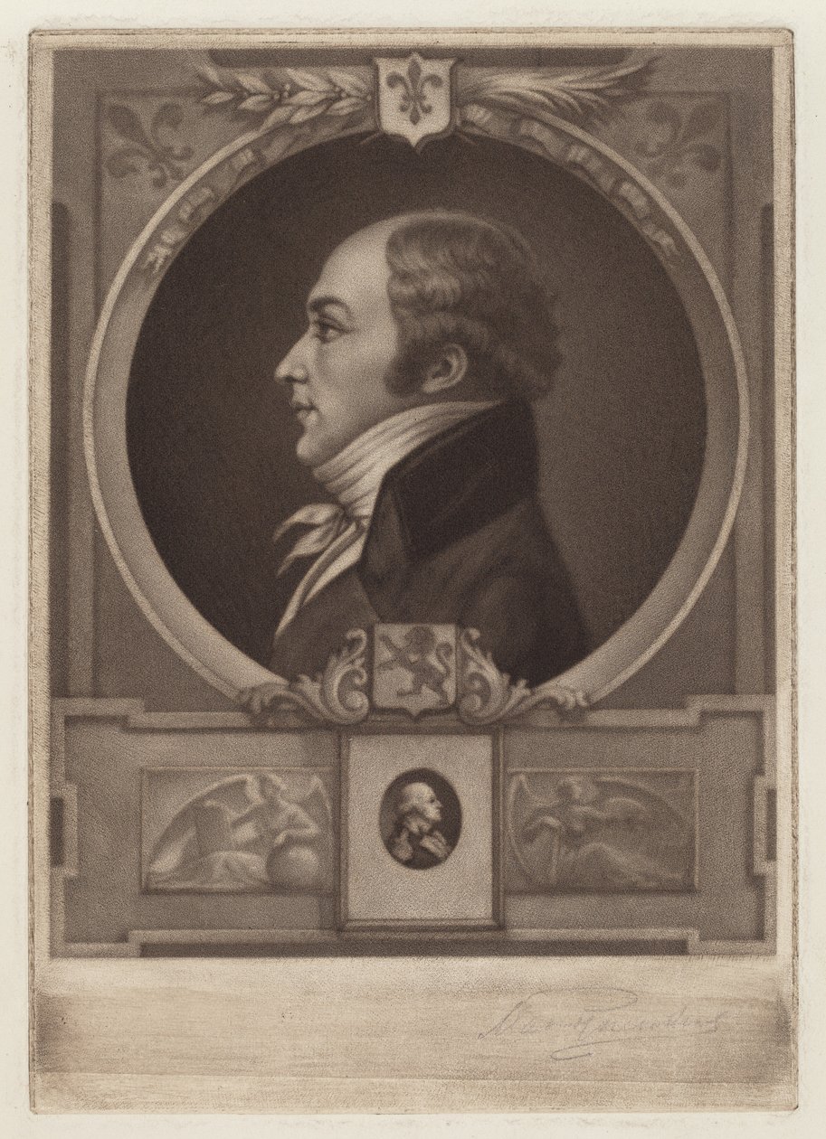 Charles Balthazar Julien Févret de Saint-Mémin da Max Rosenthal, after Charles B. J. Févret de Saint Mémin
