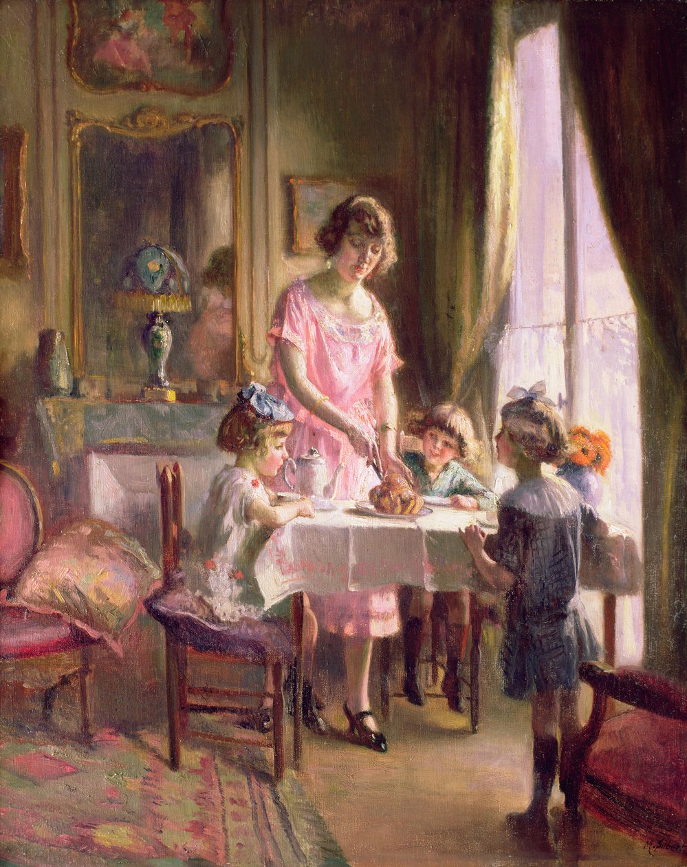Tè con i bambini da Max Silbert