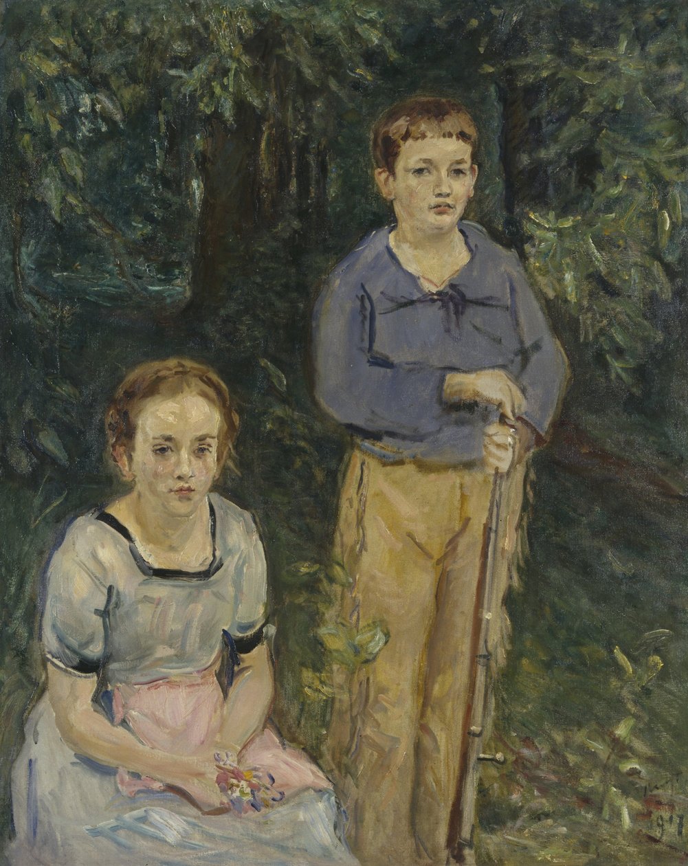 Nina e Wolfgang Slevogt da Max Slevogt