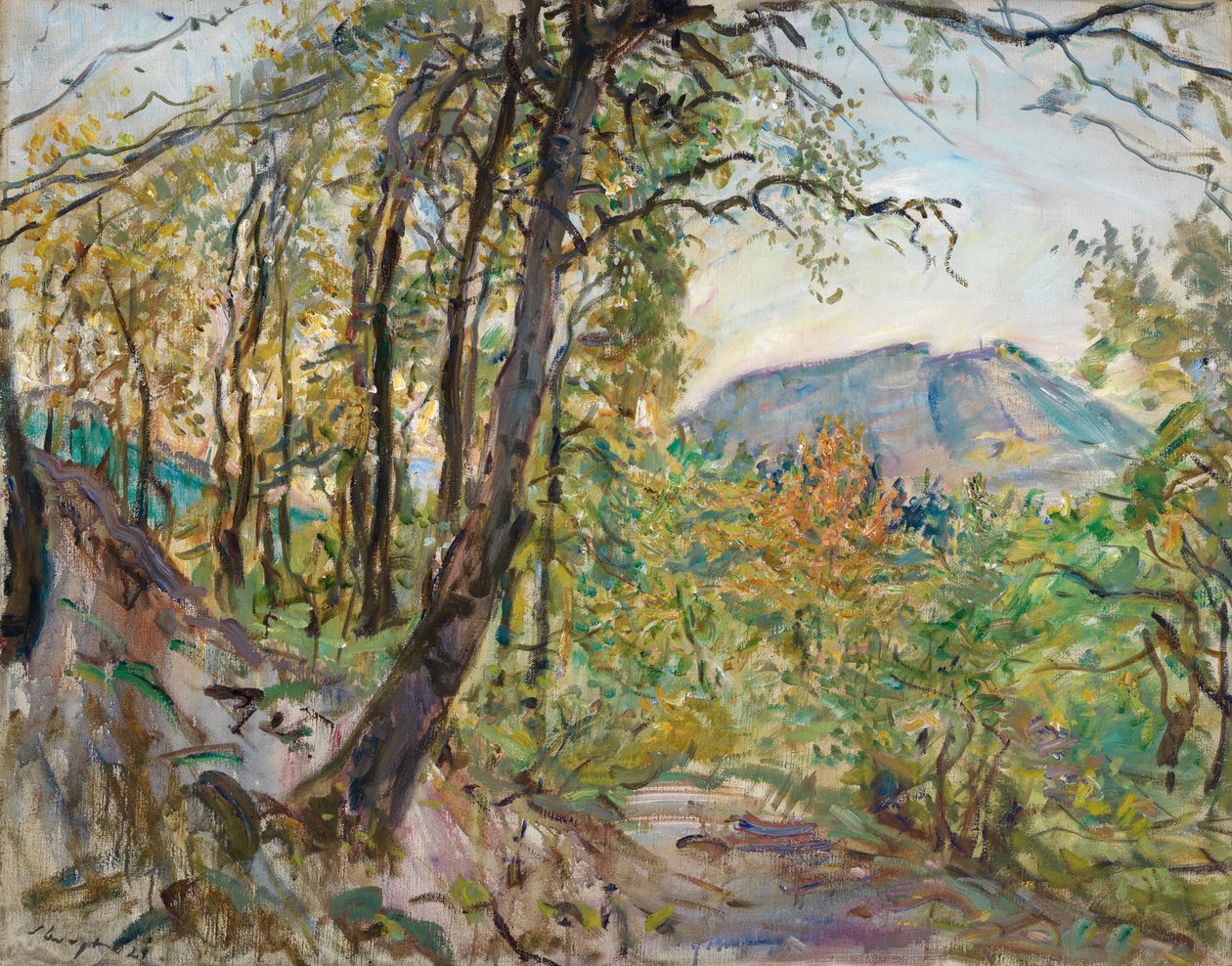 Paesaggio del Palatinato da Max Slevogt
