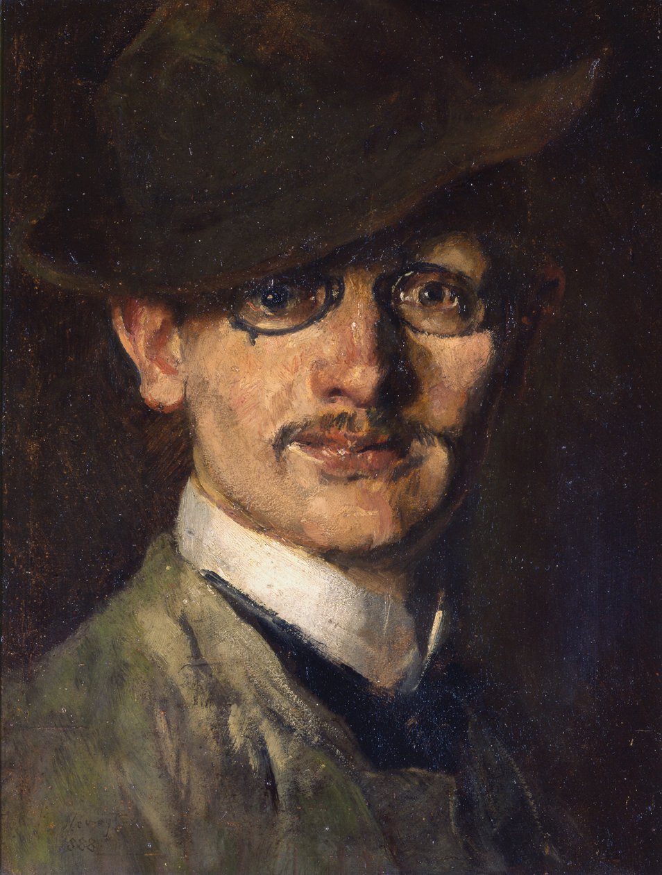 Autoritratto da Max Slevogt