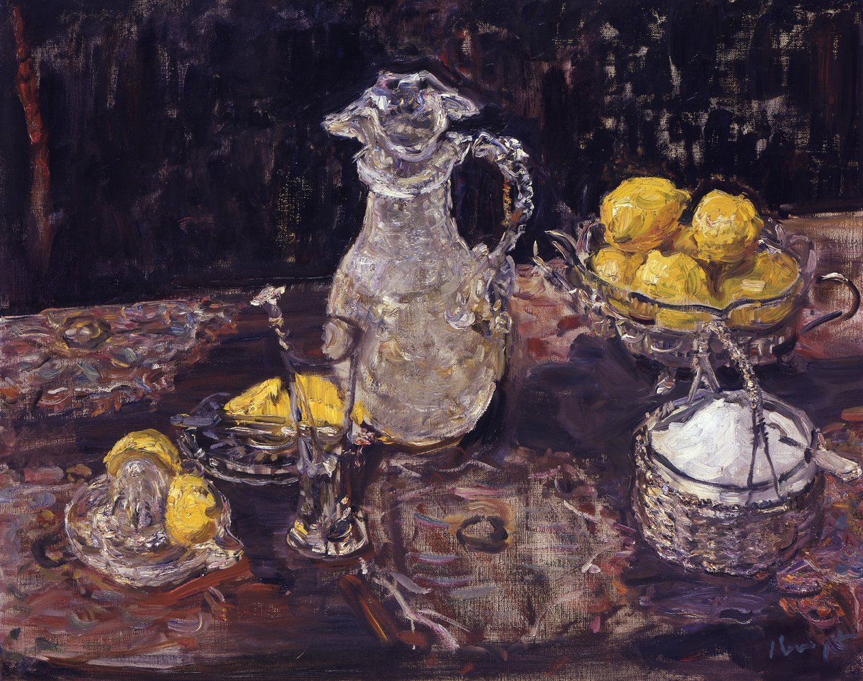 Natura morta con limoni da Max Slevogt