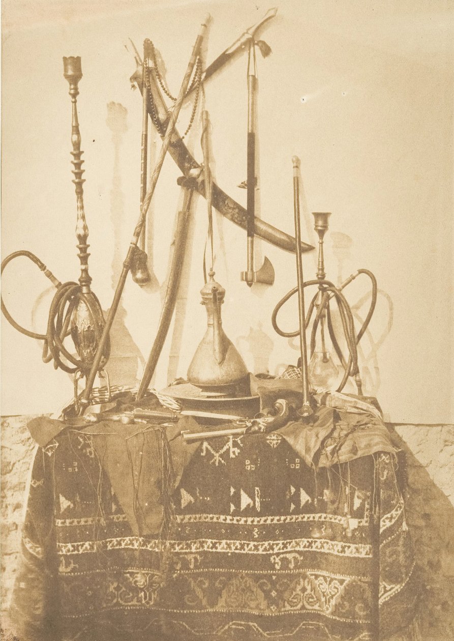 Armi e utensili del Cairo, dicembre 1849-gennaio 1850 da Maxime Du Camp