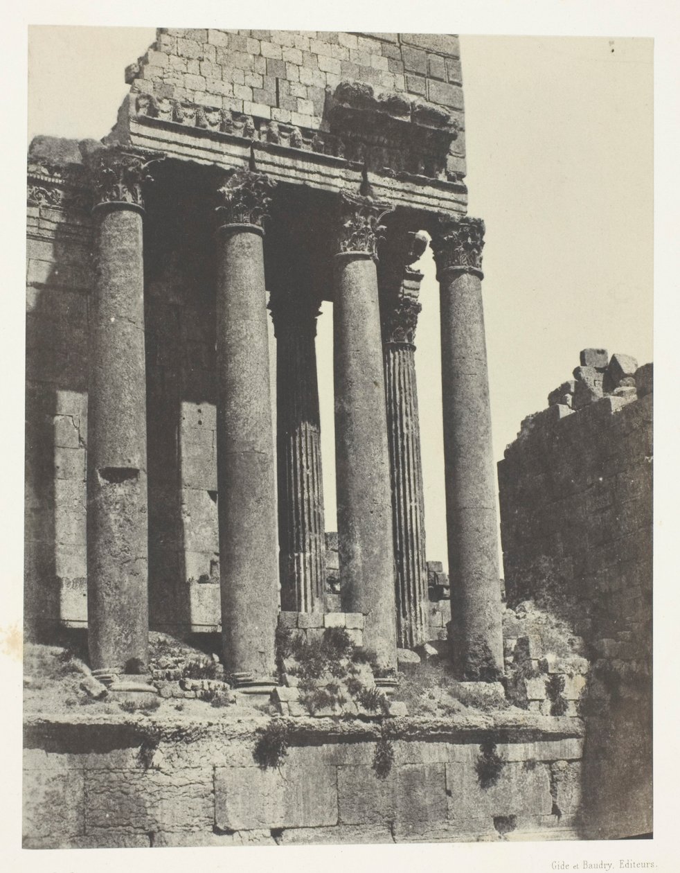 Baalbeck (Eliopoli), Tempio di Giove, vista dall