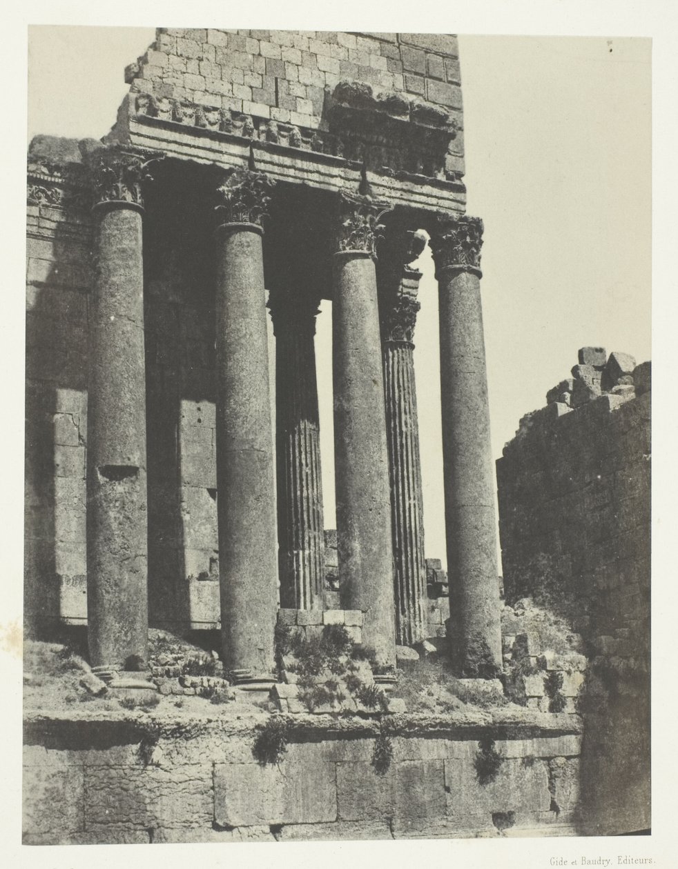 Baalbeck (Eliopoli), Tempio di Giove, vista dall