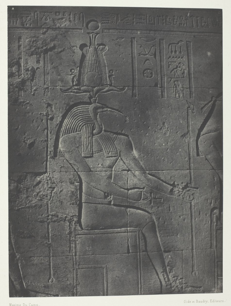 Grande Tempio di Iside a Philoe, Tôth Ibiocéphale; Nubia, lastra 79 dall