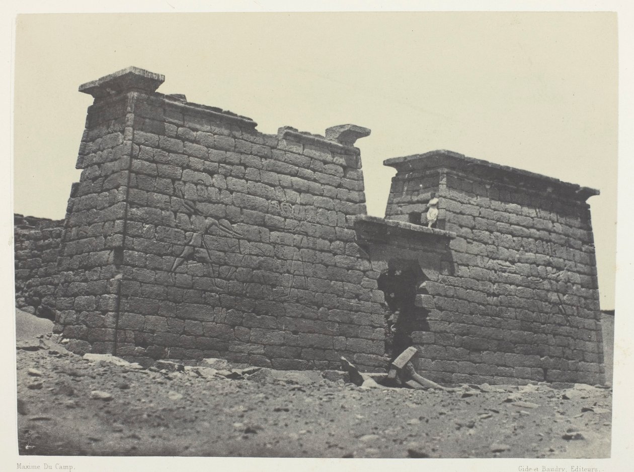 Hémi-Spéos De Séboua, Piloni; Nubia, lastra 98 dell
