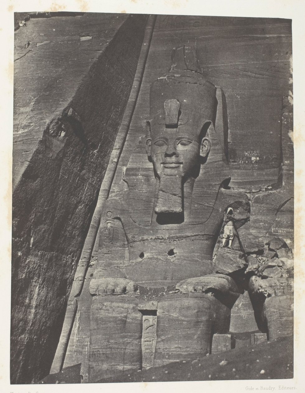 Ibsamboul, Colosse Oriental Du Grand Spéos De Phrè; Nubie, lastra 103 dall