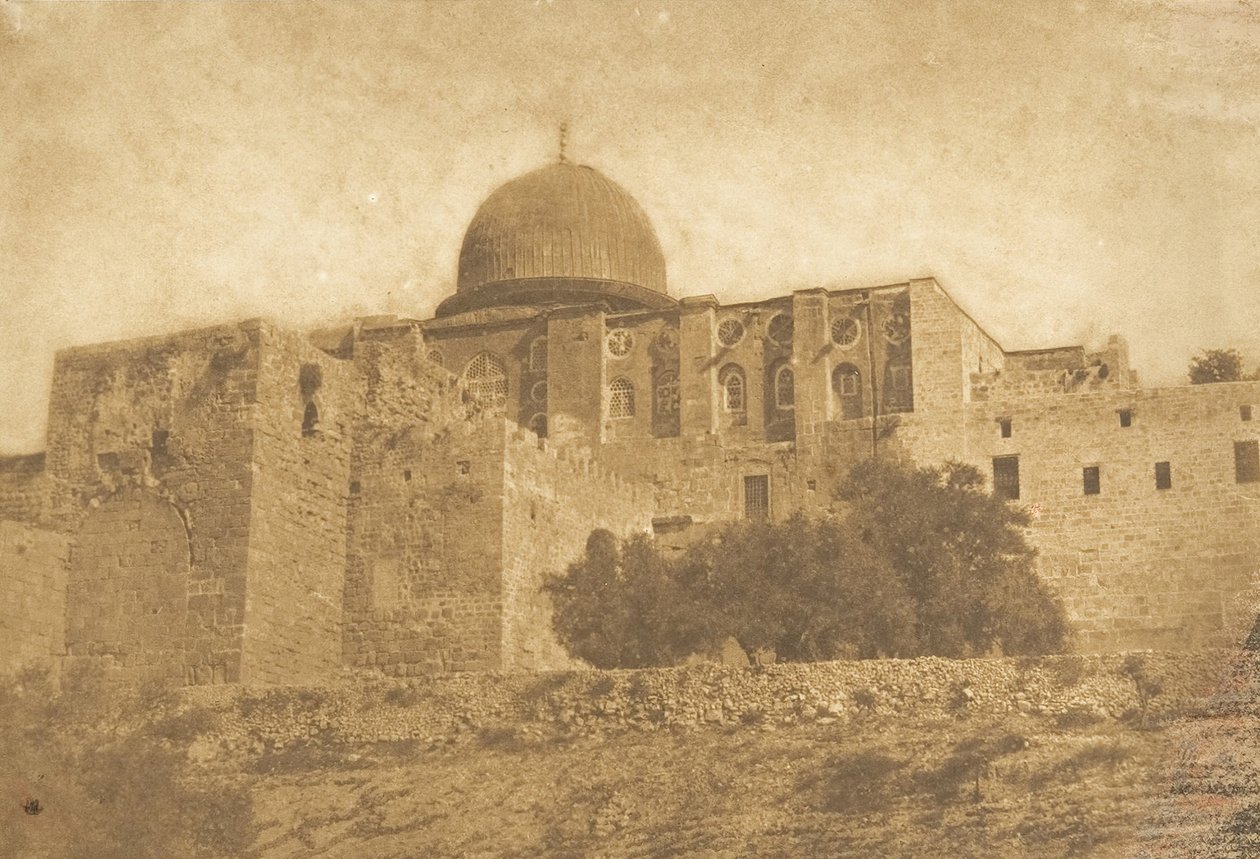 Koubbé-Nébi-Monça - Cupola di Mosè a Gerusalemme da Maxime Du Camp