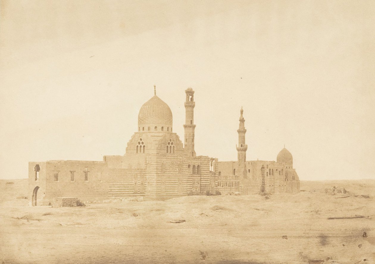 Moschea e Tomba degli Ayyubidi, al Cairo, dicembre 1849-gennaio 1850 da Maxime Du Camp