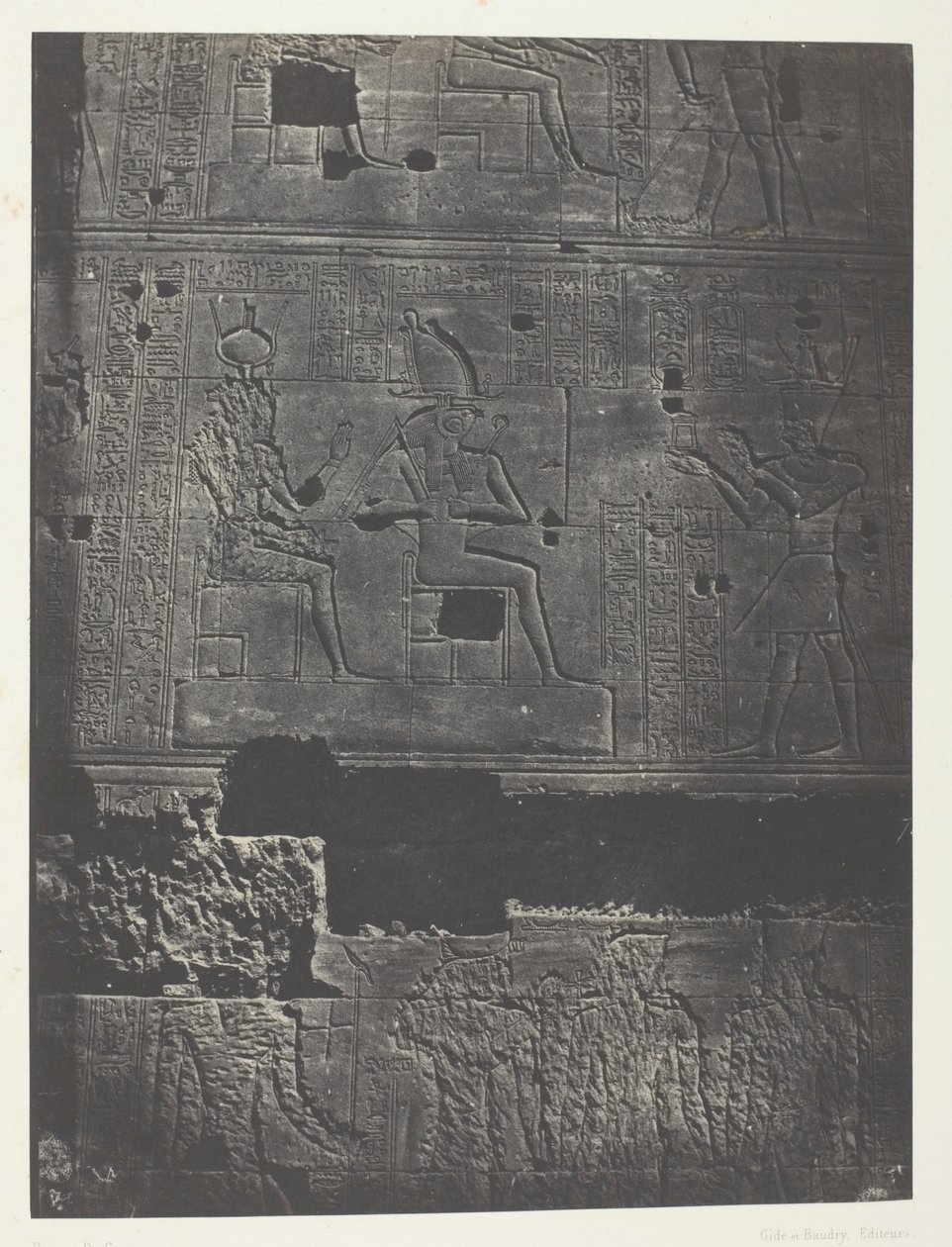 Muro Occidentale, Grande Tempio di Iside a Philoe; Nubia, lastra 78 dall
