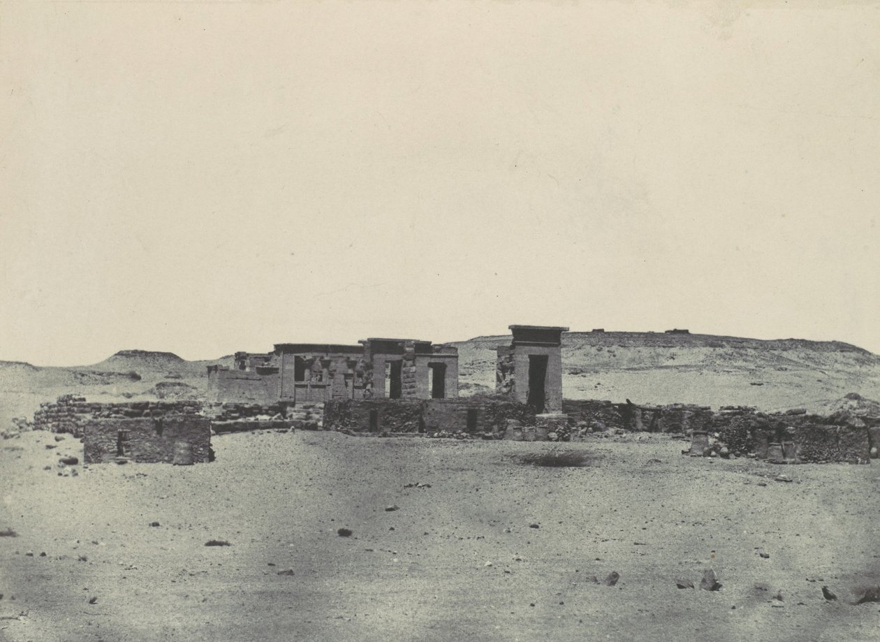 Nubia. Tempio e Villaggio di Débôd. Parembole dell
