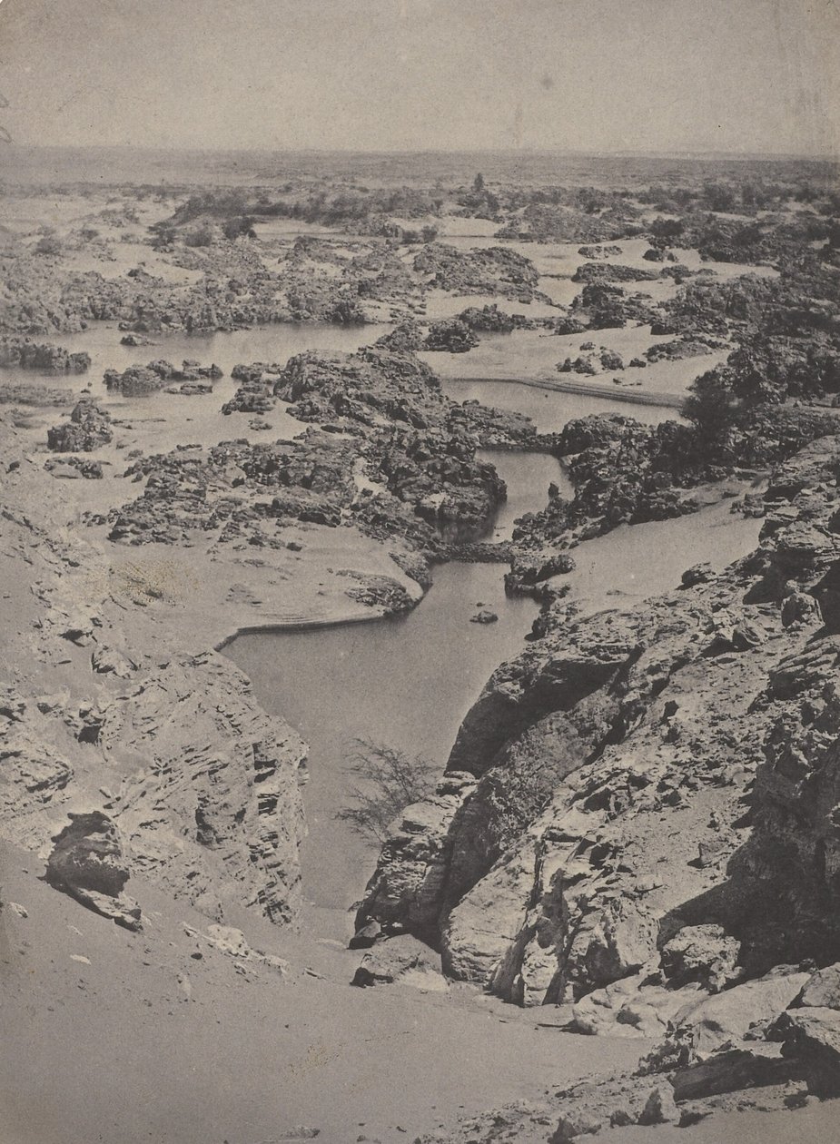[Una visione cavillosa della seconda cataratta in Nubia]. da Maxime Du Camp