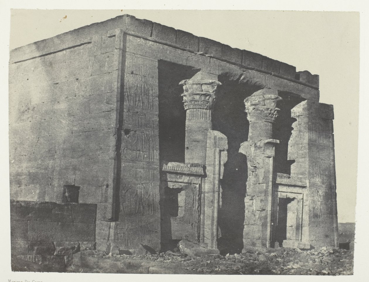 Tempio di Dakkeh, Naos; Nubia, lastra 95 dall