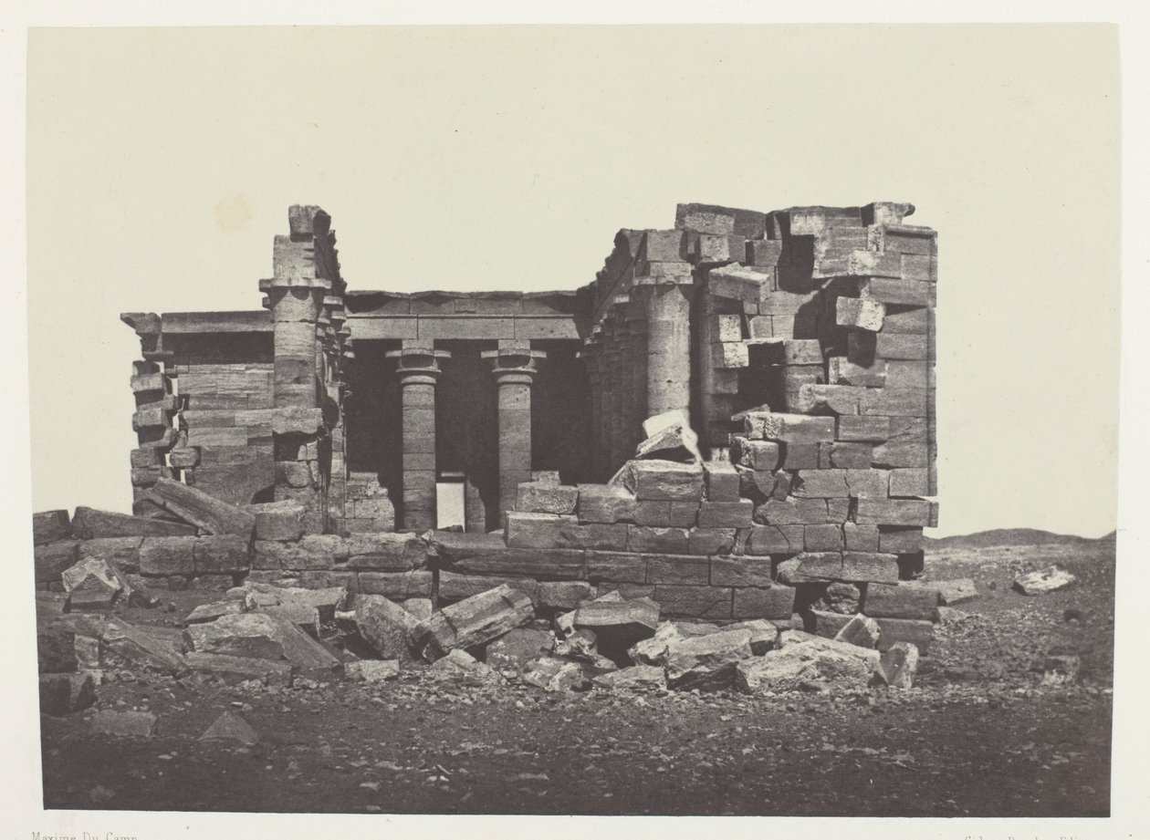 Tempio di Maharakkah (Hièra Sycaminos Des Grecs); Nubia, lastra 96 dall