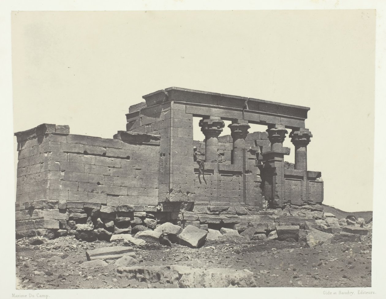 Tempio di Debod, Parembole dell