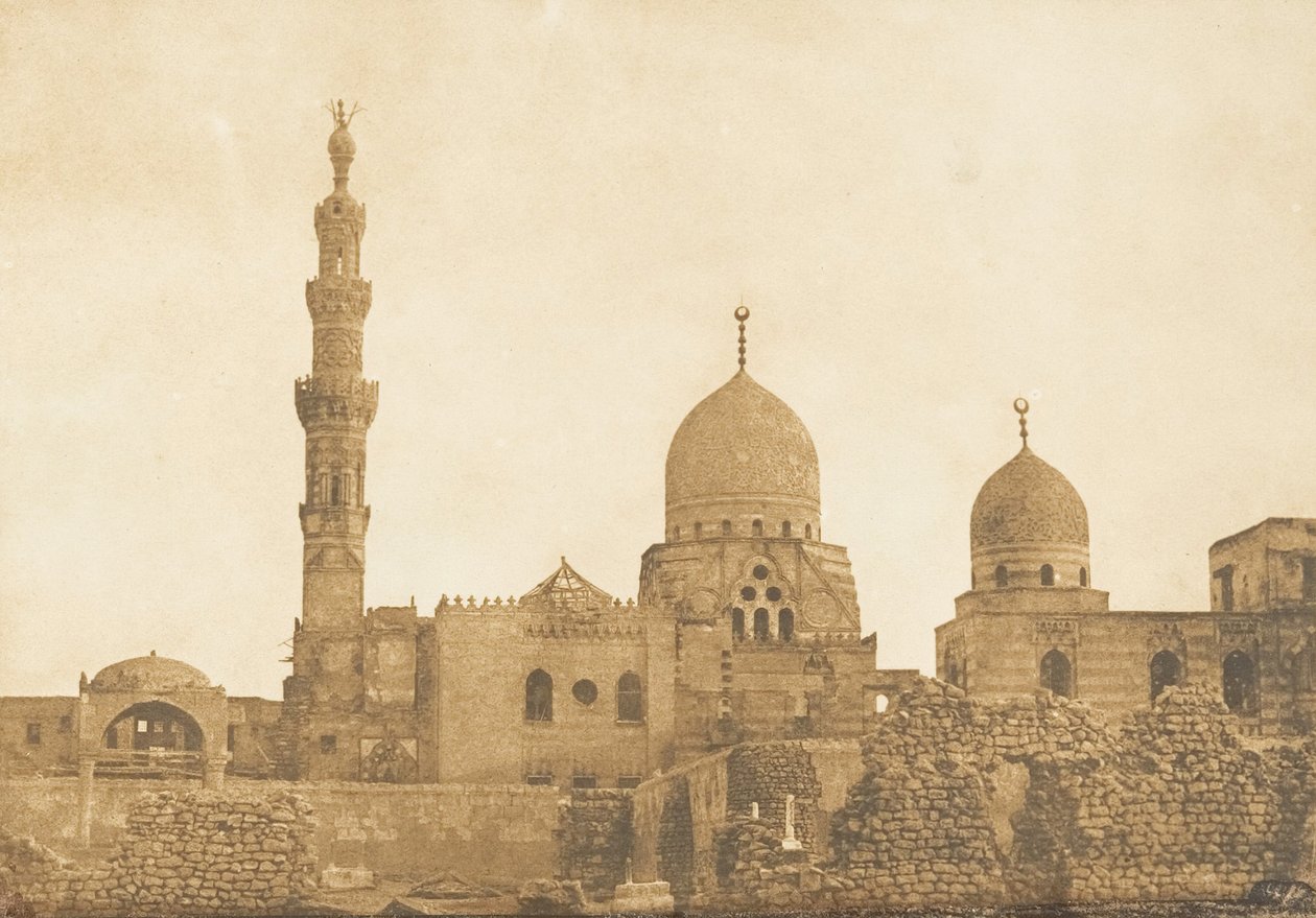 Tomba del Sultano Kait-Bay, al Cairo, dicembre 1849-gennaio 1850 da Maxime Du Camp