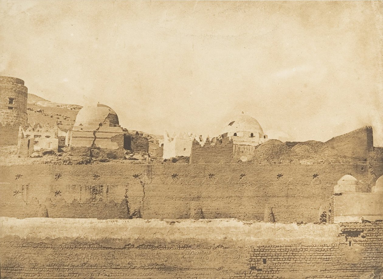 Tombe musulmane a Siout, 1849-50 da Maxime Du Camp