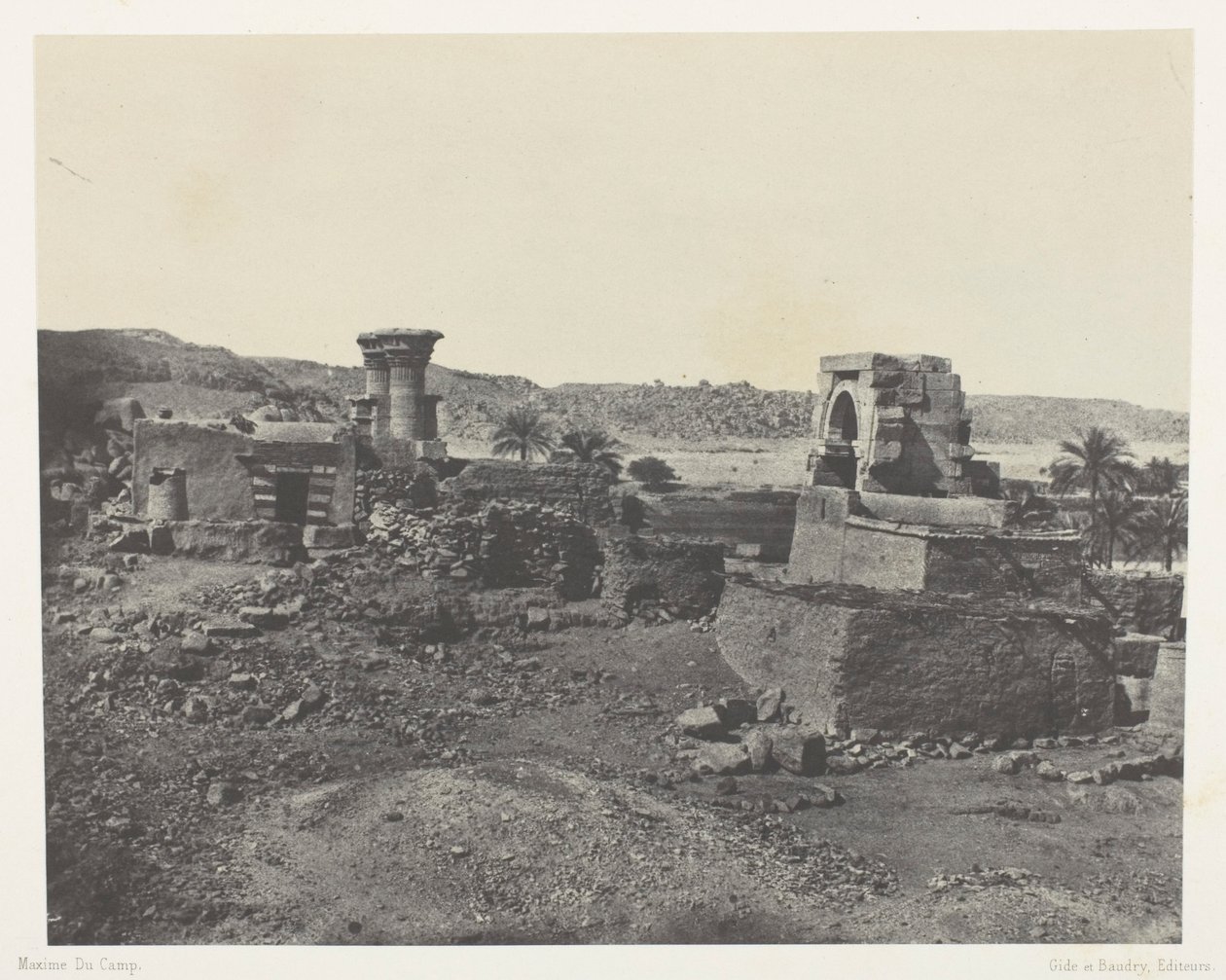 Villaggio e tempio sull