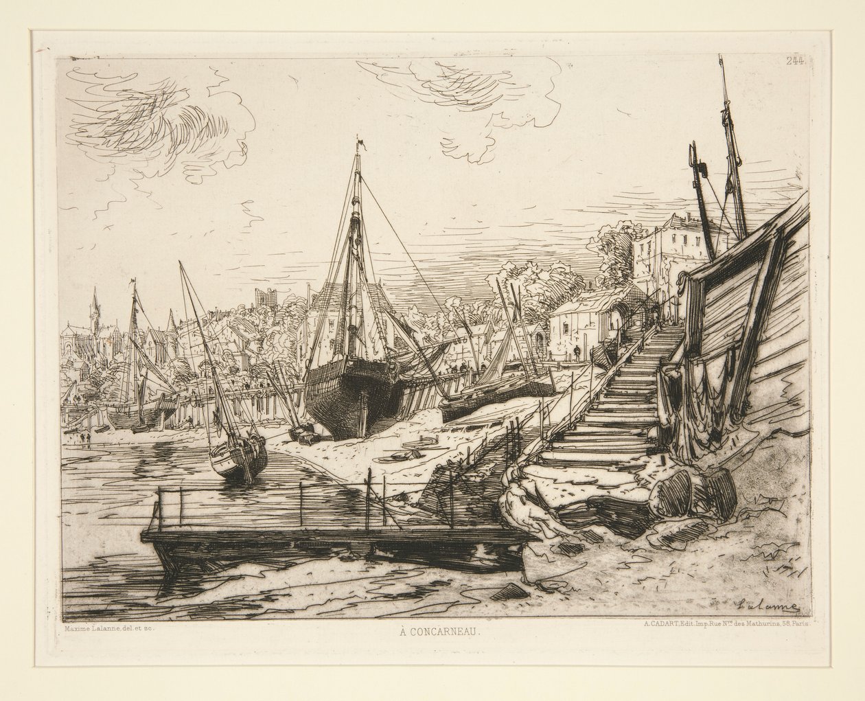 A Concarneau da Maxime Lalanne