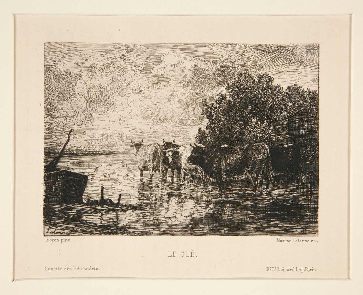 Il guado da Maxime Lalanne