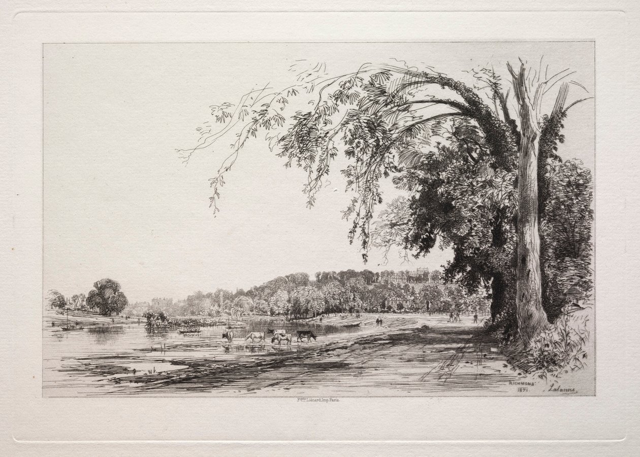 Richmond, 1871 da Maxime Lalanne