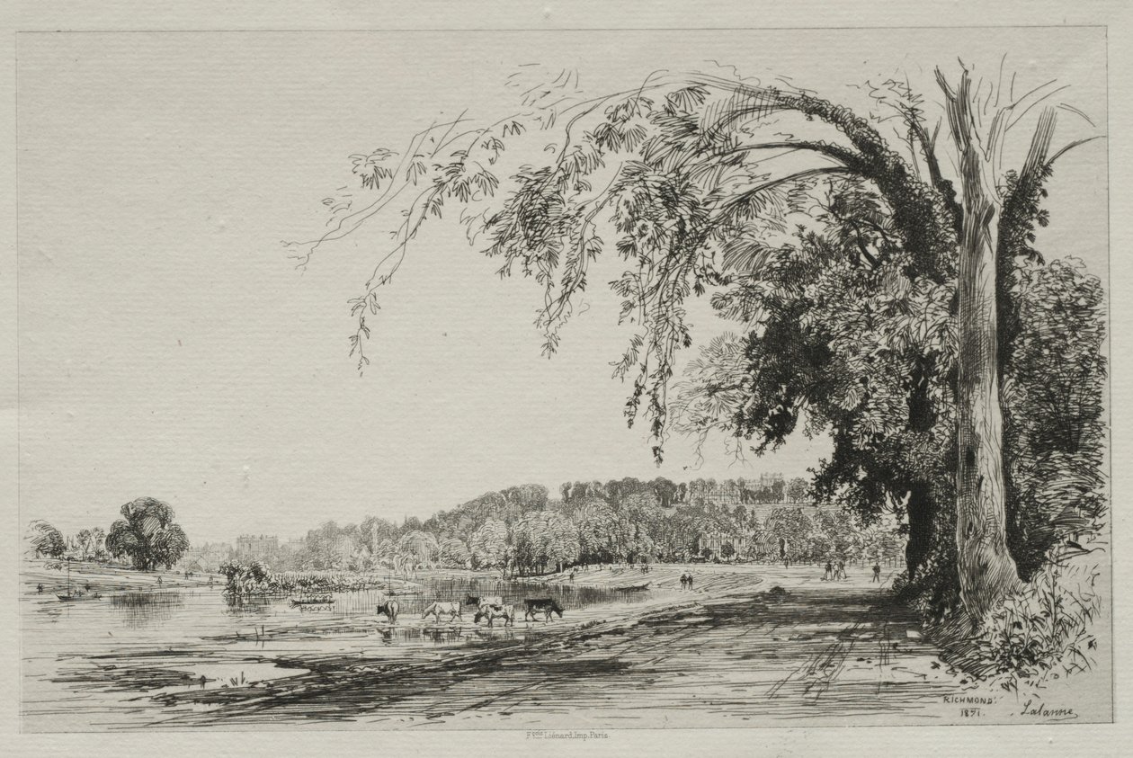 Richmond, 1871 da Maxime Lalanne