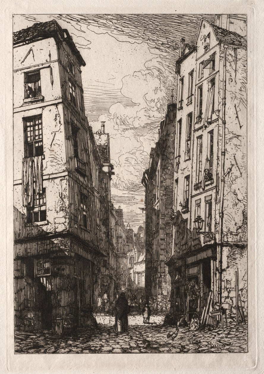 Rue des Marmousets da Maxime Lalanne