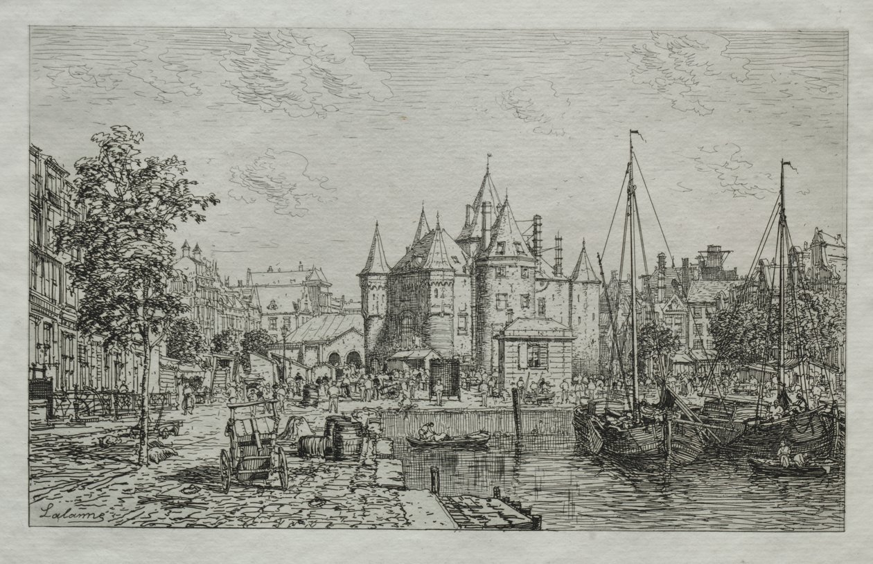 Il Wagg-Poids della città di Amsterdam da Maxime Lalanne