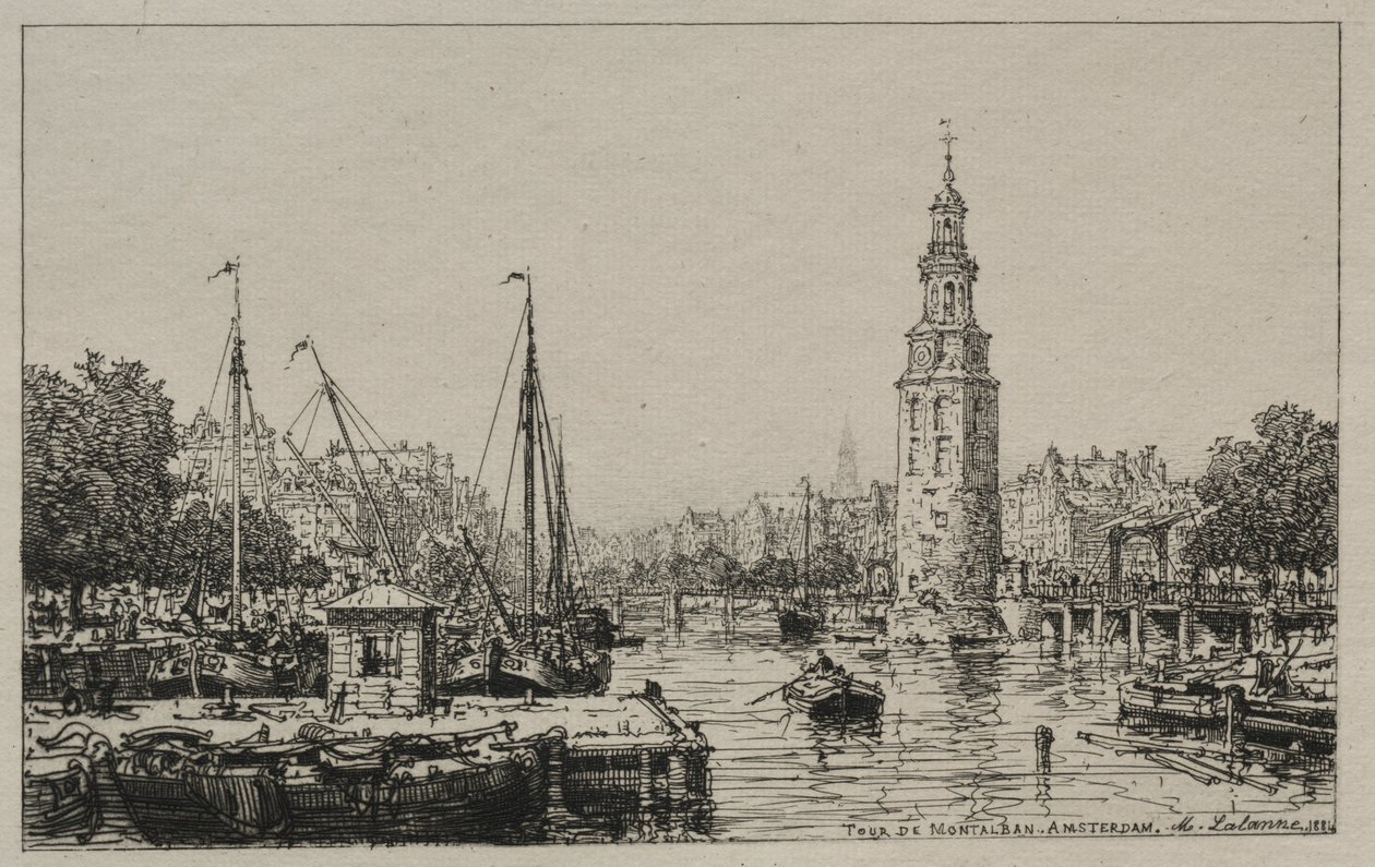 Torre di Montelban, Amsterdam da Maxime Lalanne