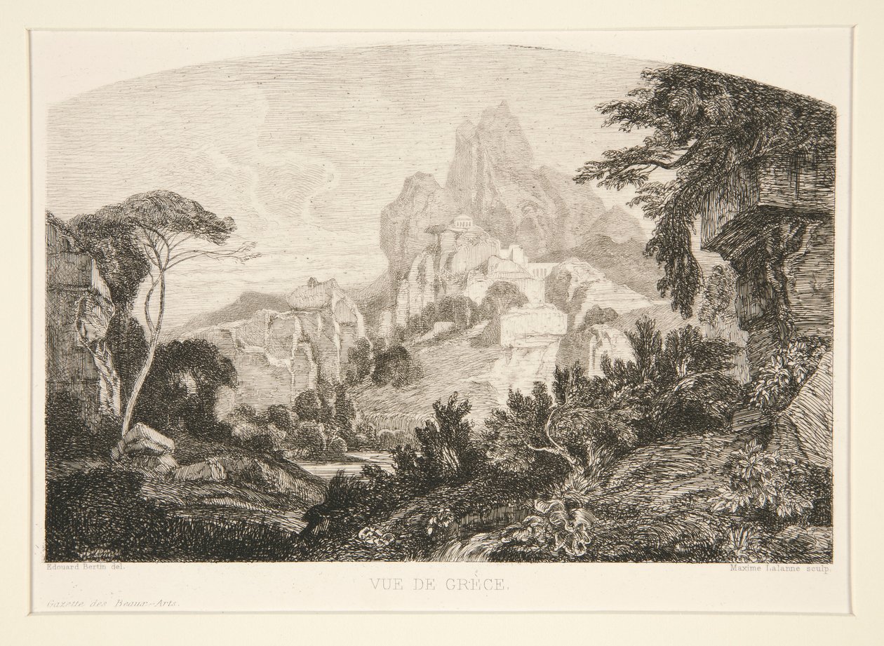 Vista della Grecia da Maxime Lalanne