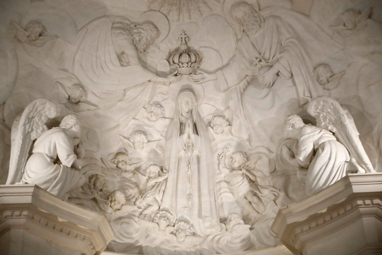 Santuario di Fatima. Interno dell
