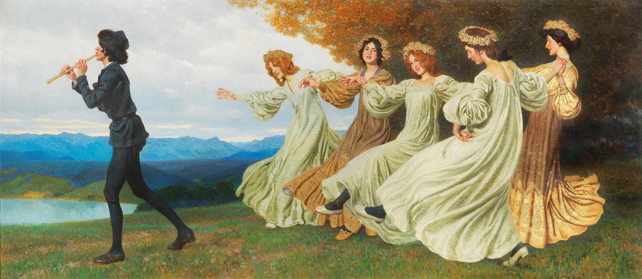 Vecchia canzone, 1905 da Maximilian Lenz