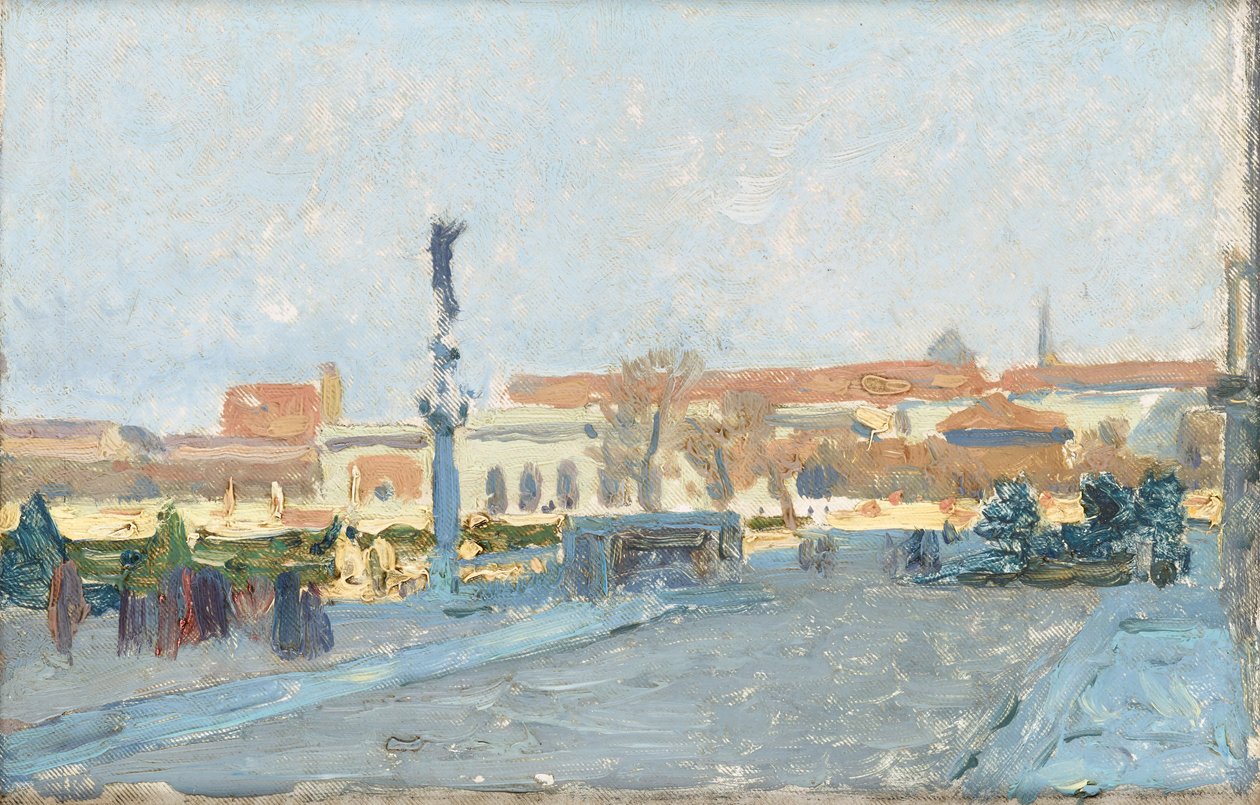 Vista di Vienna dalla porta esterna del castello da Maximilian Suppantschitsch