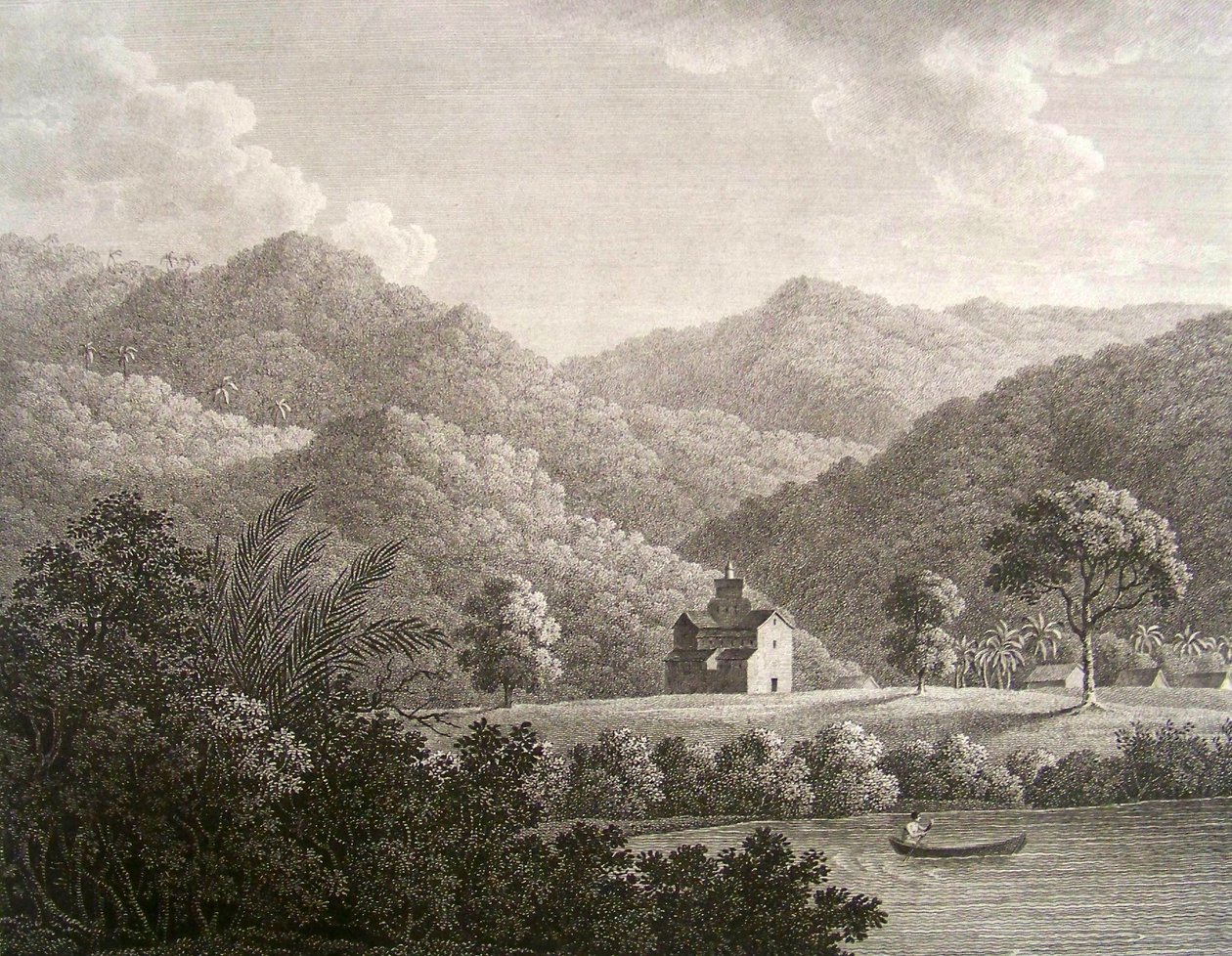 Vista della Missione di San Fidèle da Maximilian zu Wied Neuwied