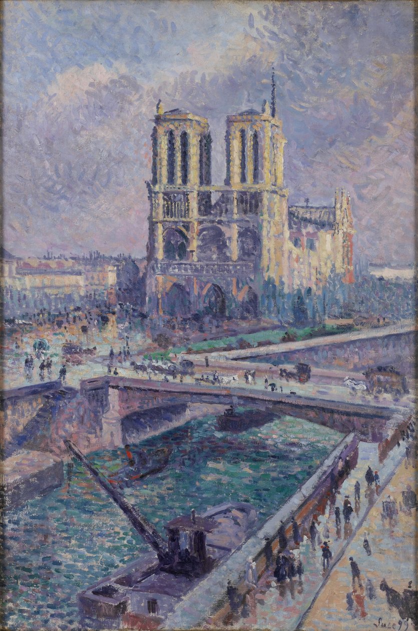 Notre Dame, 1899 da Maximilien Luce