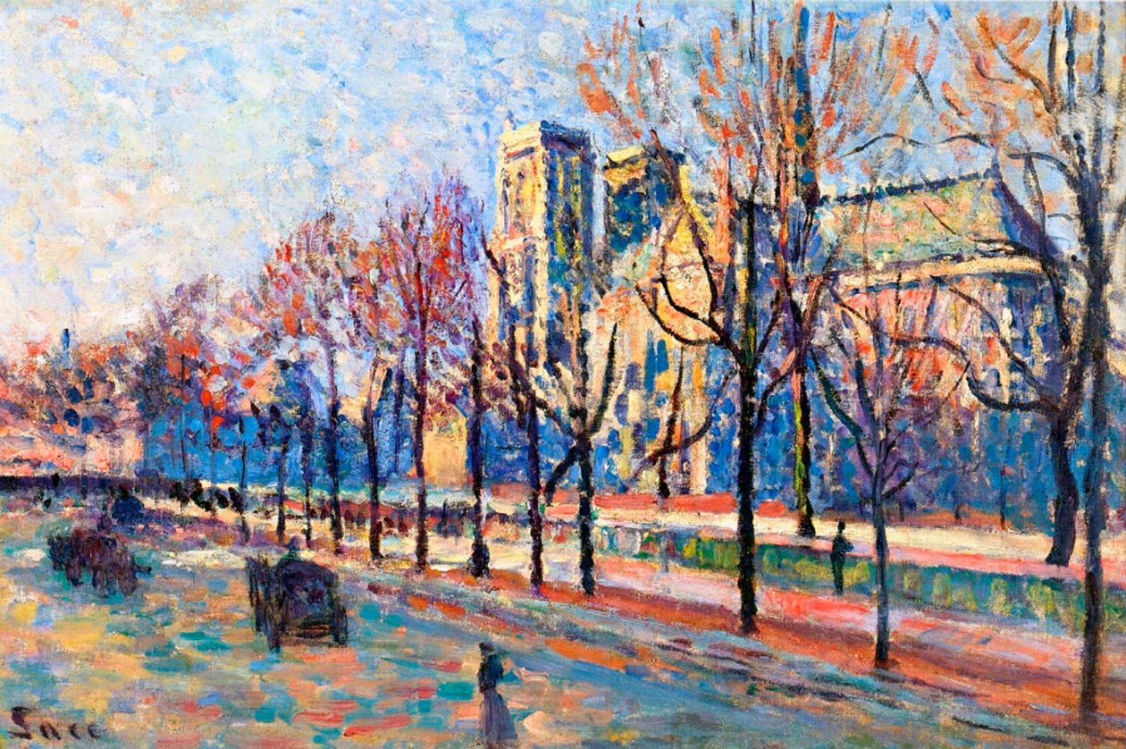Vista dal molo Montebello da Maximilien Luce