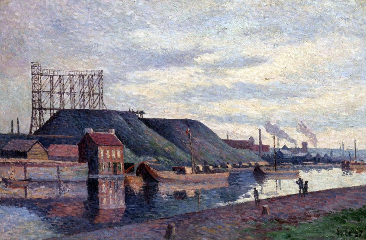 Le discariche di Sacré Madame da Maximilien Luce