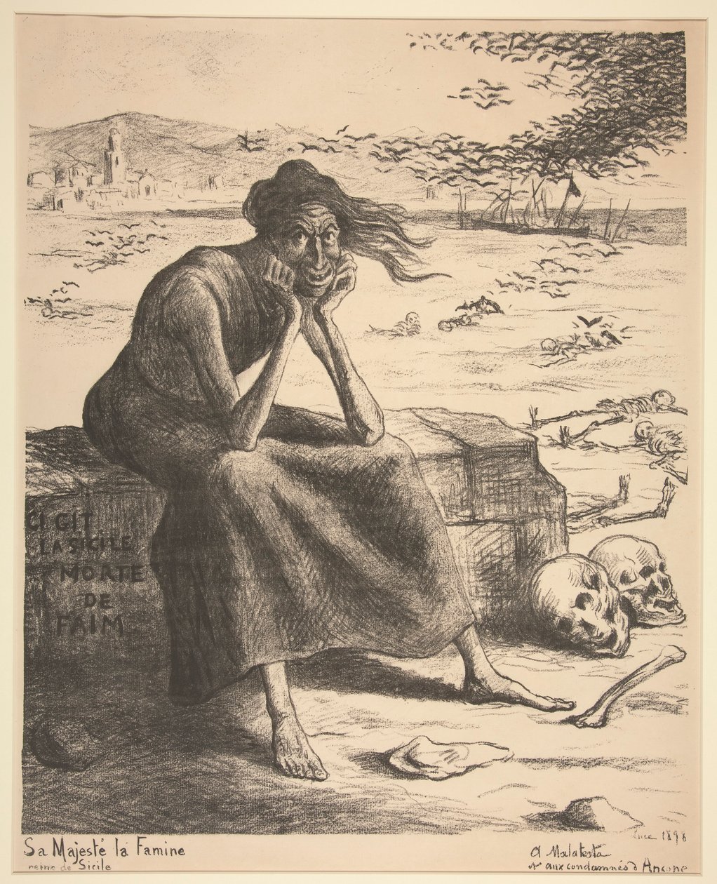 Sua Maestà la Fame da Maximilien Luce
