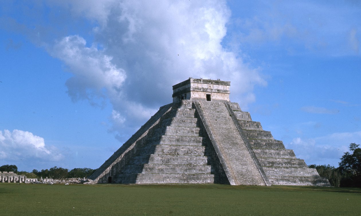 El Castillo, equinozio a Chichen Itza, periodo postclassico da Mayan