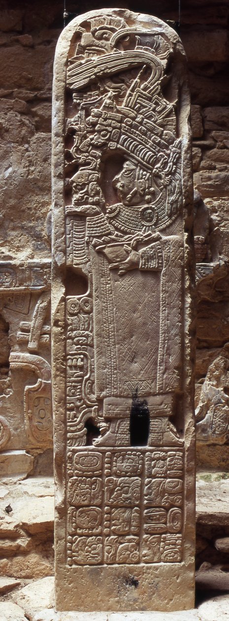 Stele 35 da Mayan