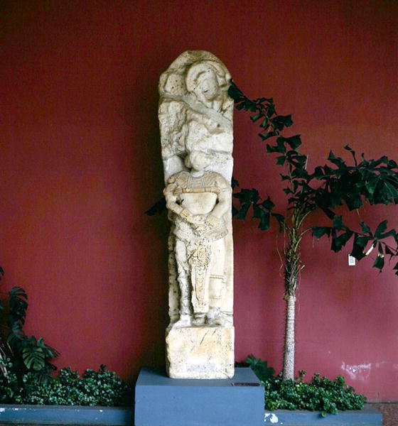 Stele 15 da Piedras Negras, Peten, Guatemala, Tardo periodo classico (781 d.C.) da Mayan Mayan