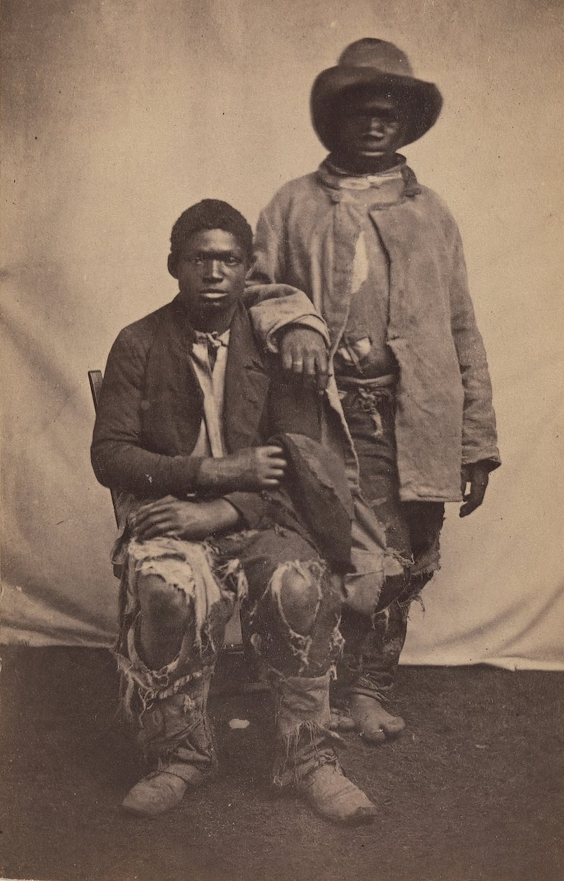 I nostri esploratori e guide nel 1863 a Baton Rouge, Louisiana, 1863 da McPherson and Oliver.