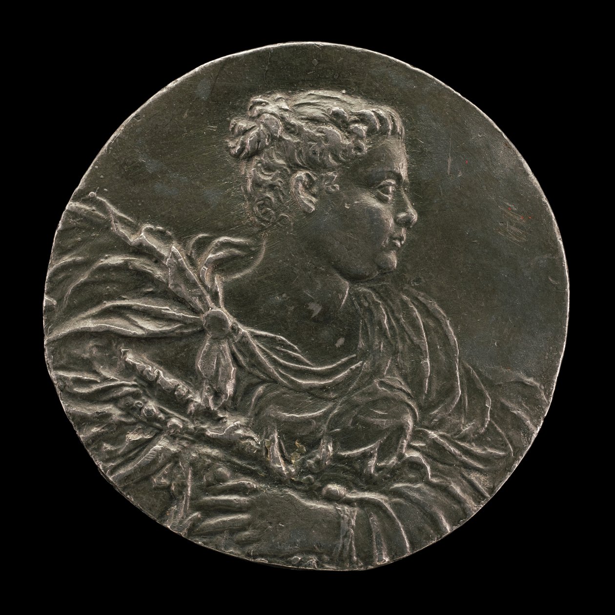 Una giovane donna di Venezia in abito e mantello da Medallist A.A.