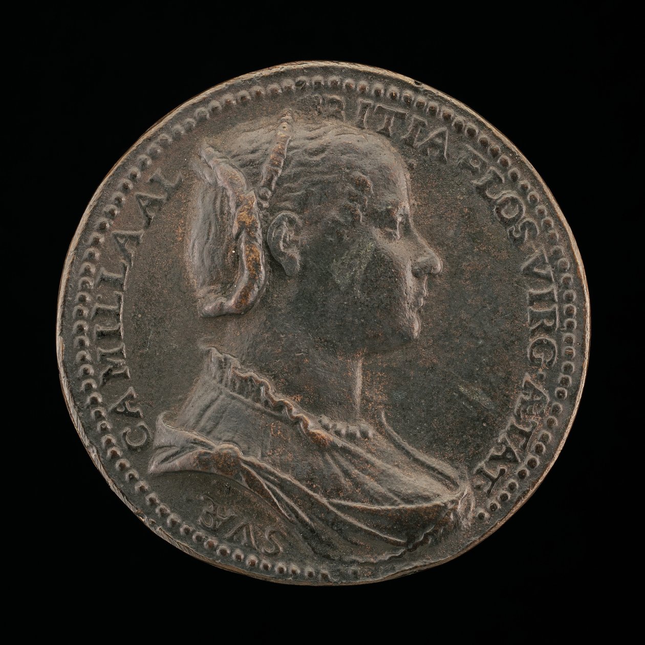Camilla Albizzi [recto], 1556 da Medallist R.C.