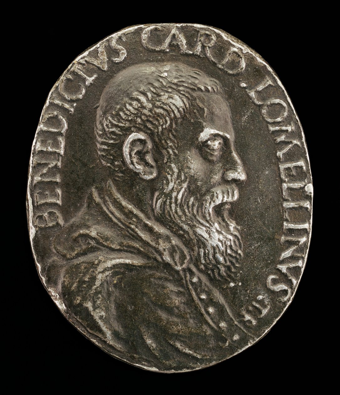 Benedetto Lomellini di Genova, 1517-1579, Cardinale 1565 [dritto] da Medallist T.R.